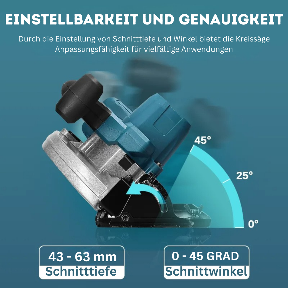 BRUTEC AKKU-HANDKREISSÄGE 18V