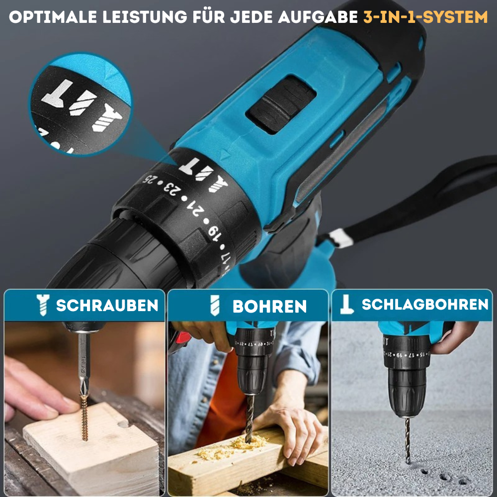 BRUTEC AKKU-SCHRAUBER-SET 21V